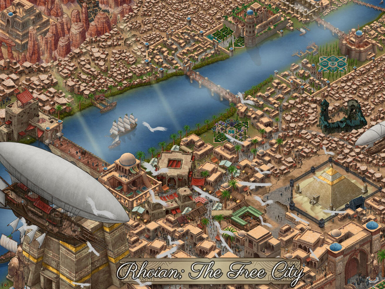 A Regional Map - Rhoian