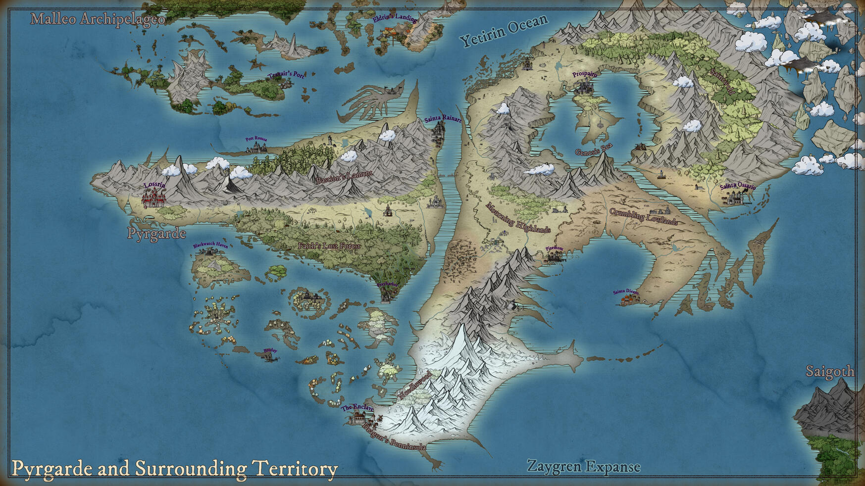 Map of Pyregarde